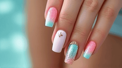 Ocean Vibes: Beachy Nail Art Designs for Summer Fun