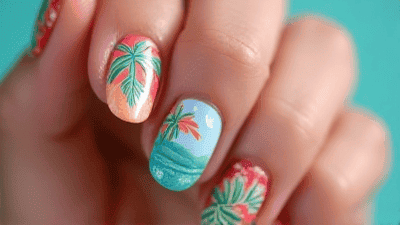 Tropical Paradise: Exotic Nail Art Inspiration for Vacation Vibes